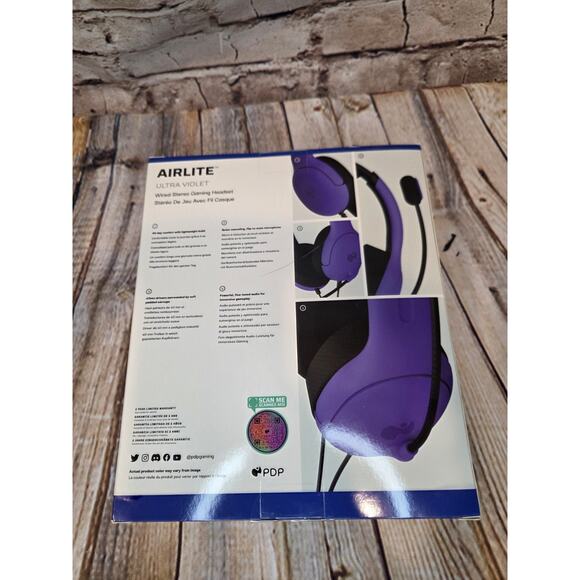 PDP AIRLITE Wired Stereo Gaming Headset, Officially Licensed Sony PlayStation - Picture 2 of 3